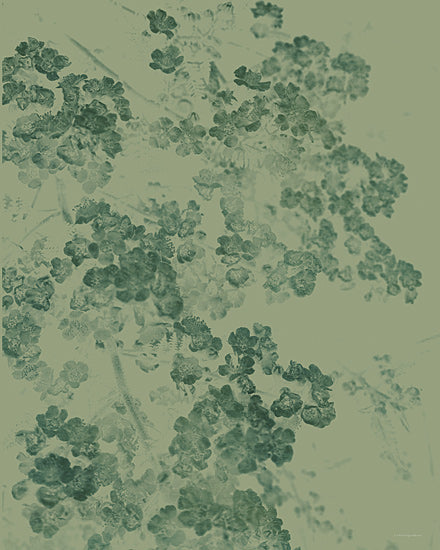 Kamdon Kreations KAM1023 - KAM1023 - The Way We Were 1 - 12x16 abstract floral pattern, green flowers, botanical shapes, negative space design, decorative greenery, minimalist plant art from Penny Lane