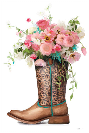 Kamdon Kreations KAM796 - KAM796 - Rodeo Queen - 12x18 green field, open landscape, countryside view, rural shed, watercolor scenery, peaceful nature, muted tones from Penny Lane