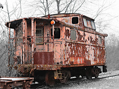 LD3527 - Rustic Train Car - 16x12