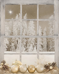 LD3826 - Golden Holiday Window    - 12x16