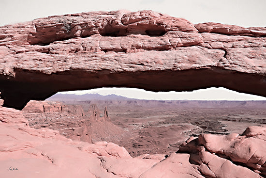 Lori Deiter LD3862 - LD3862 - A Moment in Stone - Mesa Arch - 18x12 Mesa Arch, Utah, canyonlands, sunrise view, sandstone formation, desert vista, Canyonlands National Park, natural bridge, expansive view, geological formation from Penny Lane