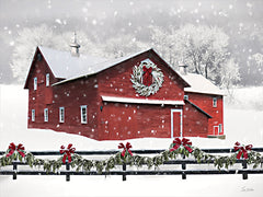 LD3898 - Red Holiday Barn - 16x12