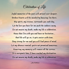 LD3906 - Celebration of Life Sunrise - 12x12