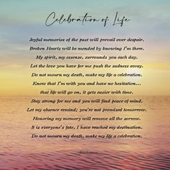 LD3907 - Celebration of Life Sunset - 12x12