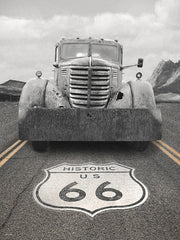LD4079 - Route 66 Old Tow Truck - 12x16