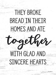 LET1151 - They Broke Bread - 12x16