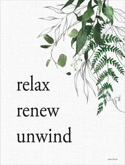 LET1222 - Relax, Renew, Unwind - 12x16