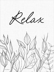 LET1234 - Leaf Sketch Relax - 12x16