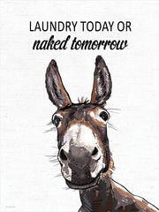 LET1312 - Laundry Today Donkey - 12x16