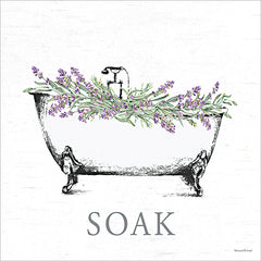 LET1401 - Lavendar Soak Bath Set 2 - 12x12