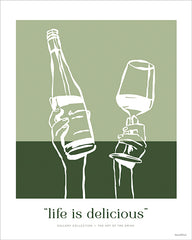 LET1428 - Life is Delicious - 12x16