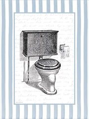 LET1472 - Vintage Toilet - 12x16
