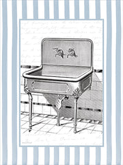 LET1473 - Vintage Wash Basin - 12x16