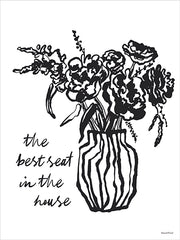 LET1575 - Best Seat Floral - 12x16