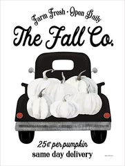 LET705 - The Fall Co. Pumpkin Truck - 12x16