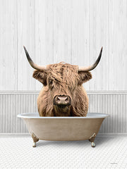 LET710 - Bath Time Highland - 12x16
