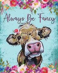 LK209 - Always Be Fancy Cow   - 12x16