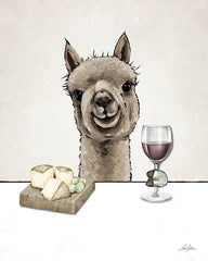 LK290 - Alpaca Wine and Cheese - 12x16