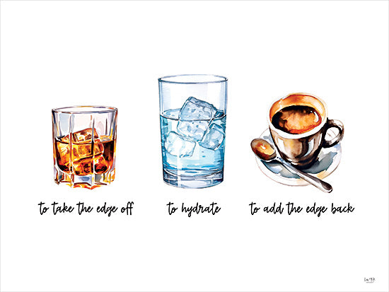 Lux + Me Designs LUX1106 - LUX1106 - Daily Drinking Schedule - 16x12 whiskey, water, coffee, drinks, hydration, humor, lifestyle, alcohol, caffeine from Penny Lane