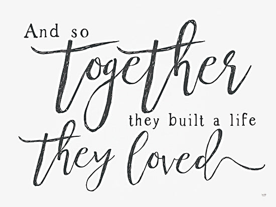 Lux + Me Designs LUX459 - LUX459 - Together     - 18x24 togetherness quote, marriage wall art, couple lifestyle, love message, scripted design, life partnership typography from Penny Lane