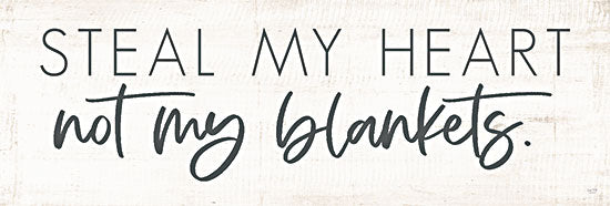 Lux + Me Designs LUX485 - LUX485 - Steal My Heart Not My Blankets  - 18x6 Steal my heart not my blankets, wall art, home decor, typography, gift, decorative artwork from Penny Lane
