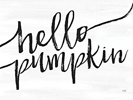 Lux + Me Designs LUX701 - LUX701 - Hello Pumpkin   - 16x12 Hello pumpkin script, fall greeting, rustic style, seasonal wall art, farmhouse decor from Penny Lane