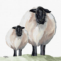 MN411 - Sheep and Lamb     - 12x12