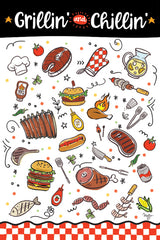 MOL2837 - Grillin' and Chillin' - 12x18