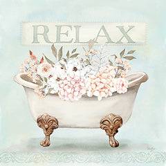 MOL2840 - Relax Floral Tub - 12x12