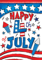 MOL2844 - Happy 4th of July - 12x16