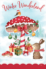 MOL2906 - Mushroom Winter Wonderland - 12x18