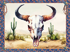 ND1104 - Western Steer Skull - 16x12