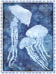 ND694 - Coastal Jellyfish - 12x16