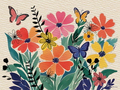 ND702 - Spring Garden Floral Collage - 16x12