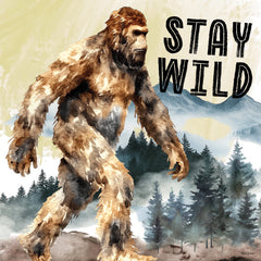 ND781 - Bigfoot - Stay Wild - 12x12