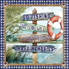 ND792 - Lake Life Directions - 12x12