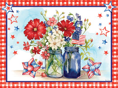 ND874 - Americana Floral Still Life - 16x12