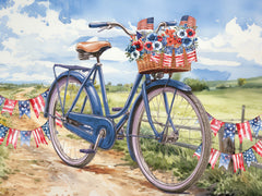 ND884 - Patriotic Bike - 16x12