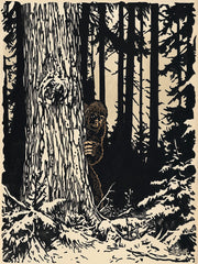 RAD1487 - Hidden in the Woods - 12x16