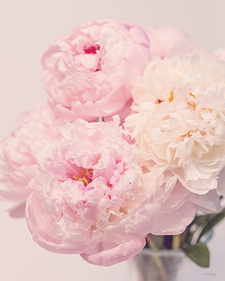 Jennifer Rigsby RIG286 - RIG286 - Petals of Promise I - 12x16 country porch, rocking chairs, American flag, farmhouse setting, vintage Americana, green garden, patriotic front porch, rustic home exterior from Penny Lane