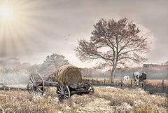 RLV832 - The Old Hay Wagon - 18x12