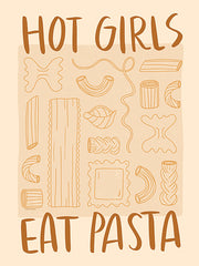 RN714 - Hot Girls Eat Pasta - 12x16