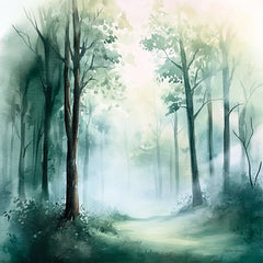 SA100 - Dreamy Woodland - 12x12