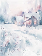 SA542 - Snowbound Cottage - 12x16