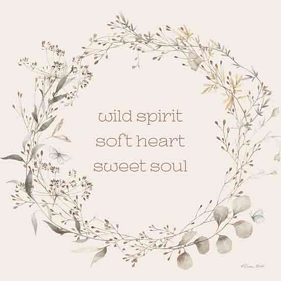 Susan Ball SB1384 - SB1384 - Live on Purpose - 12x12 quote art, circular floral frame, elegant typography, nature elements, pastel illustration, gentle inspiration, botanical style from Penny Lane