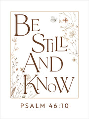 SB1500 - Be Still and Know Poster - 12x16