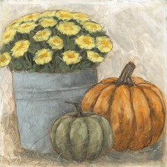 SGD395 - Flower Pot and Pumpkins I - 12x12