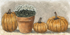SGD396 - Flower Pot and Pumpkins II - 18x9