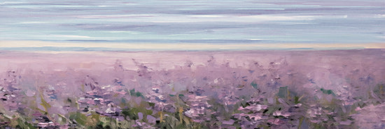 Seven Trees Design ST1148 - ST1148 - Garden Glory - 36x12 lavender field, dreamy purple meadow, soft horizon, pastel sky, impressionist flowers, tranquil landscape from Penny Lane