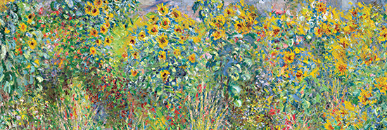 Seven Trees Design ST1149 - ST1149 - Blossom Brilliance - 36x12 sunflower garden, colorful field, floral abundance, vibrant palette, lively impressionism, garden in bloom from Penny Lane